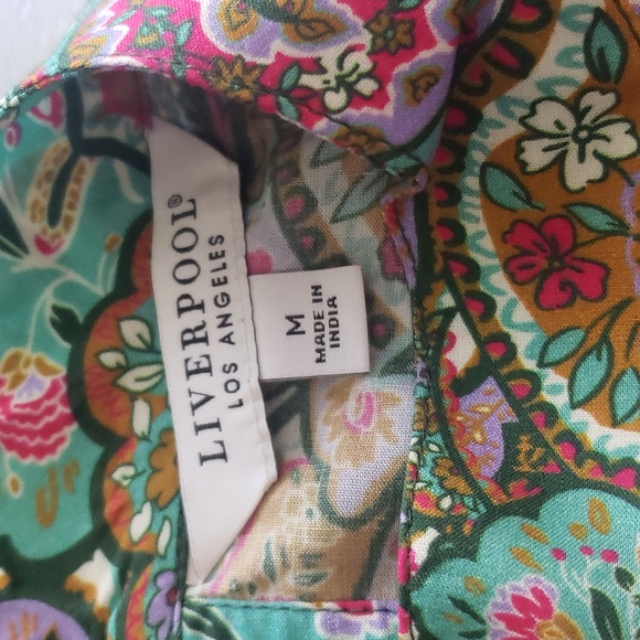 Liverpool Liverpool Mock Neck Blouse - Picture 5 of 7